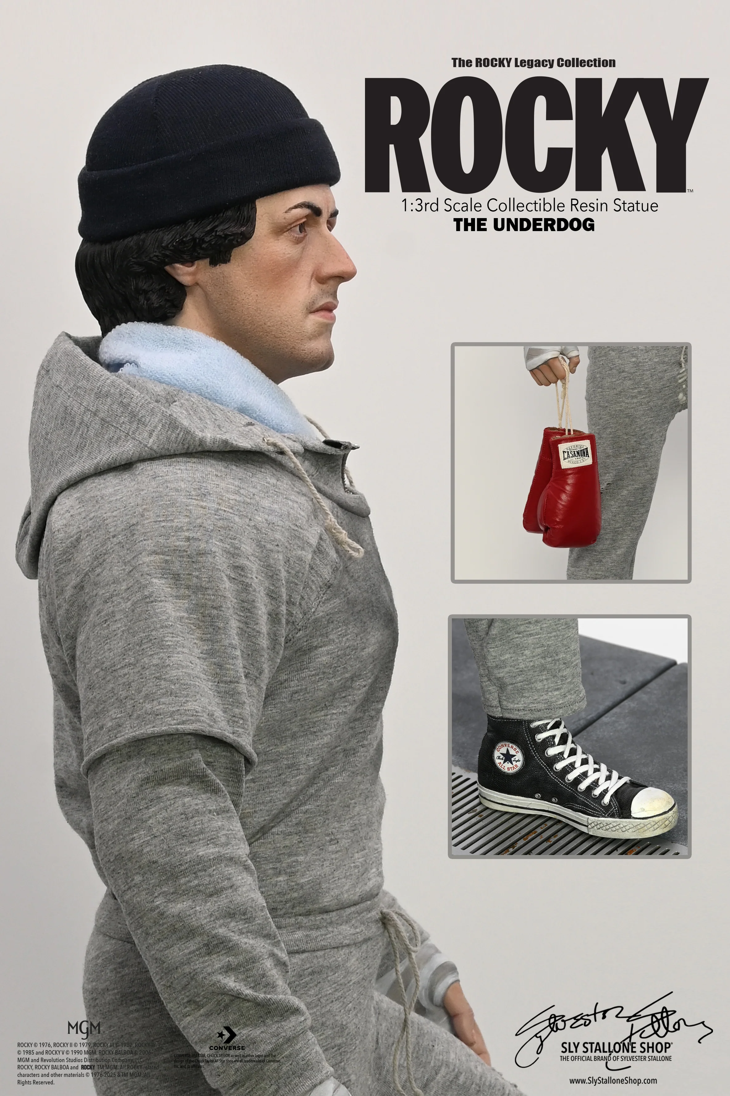 Rocky Balboa, "The Underdog" 1/3 scale premium resin statue- PRE ORDER - Image 4